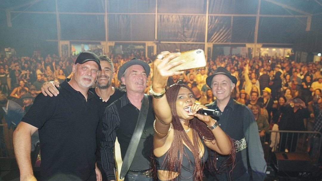 Sierre Blues Festival Justina Lee Brown à la Foire du Valais